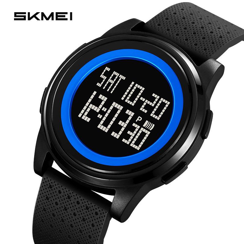 Moment Beauty Fashion Ультратонкие электронные часы Многофункциональные простые часы Мужские студенческие трендовые спортивные водонепроницаемые электронные часы