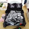 Sexy Beauty Skeleton Girl Bedding Set 3d Duvet Cover Polyester Comforter Cover Twin Queen King Single Size Luxury Fashion Gift