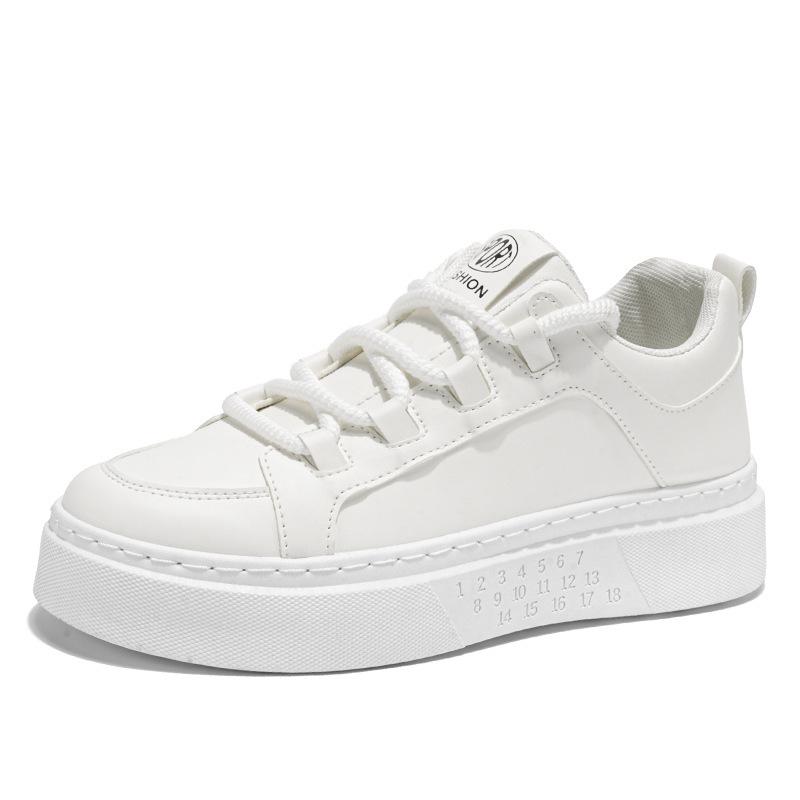 Весенняя мужская обувь новая дышащая маленькая белая обувь мужская трендовая универсальная платформа спортивная обувь повседневная обувь для скейтборда модная обувь