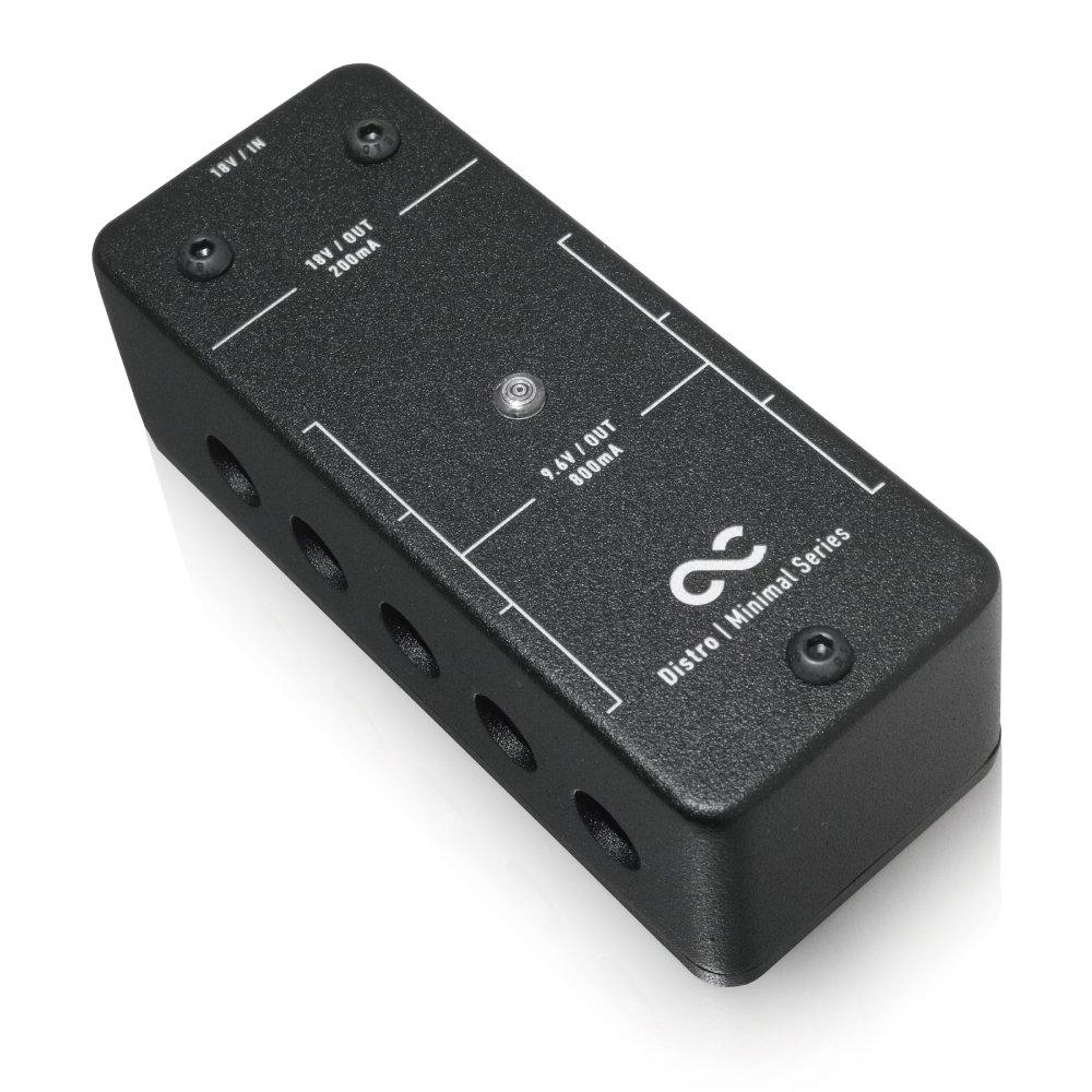 One Control Distro Minimal Pack Power Supply Starter Kit for Effects Pedals DC Cable and All-in-One (Includes Adapter)