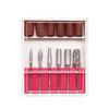 6pcs/set Nail 6 Grinding Head Set, Diamond Grinding Head, Sand Ring Matching 6-piece Set, Nail Polisher Accessories