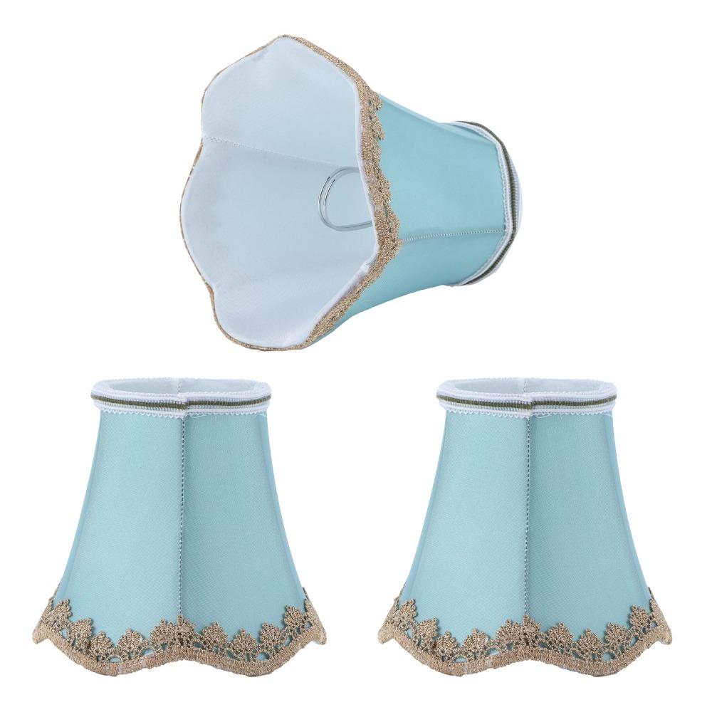 3PCS Clip On Design Lampshade Fabric Small Lamp Shades Simple Wall Lamp Shade Floor Lamp