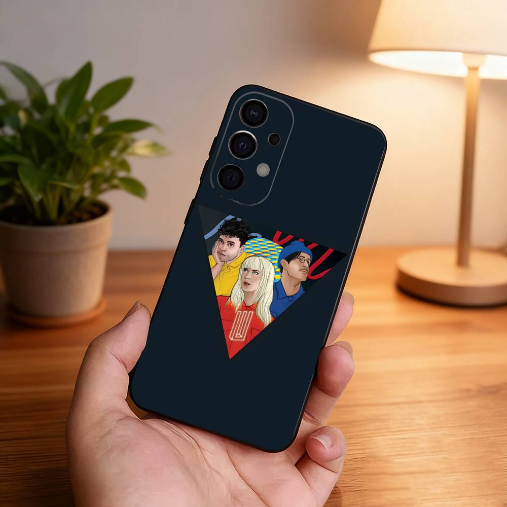 COOL Band P-Paramore Phone Case For Samsung S25,S24,S21,S22,S23,S30,Ultra,S20,Plus,Fe,Lite,5G Black Cover