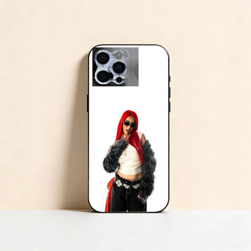 Singer D-De La R-Rose Phone Case For iPhone 17, 16,15,14,13,12,11 Plus,Pro Max, Others Soft Black Cover