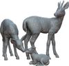 Mantis Miniature Animal Series Animal Set 50 Deer Family Resin Kit Man35173 1/35