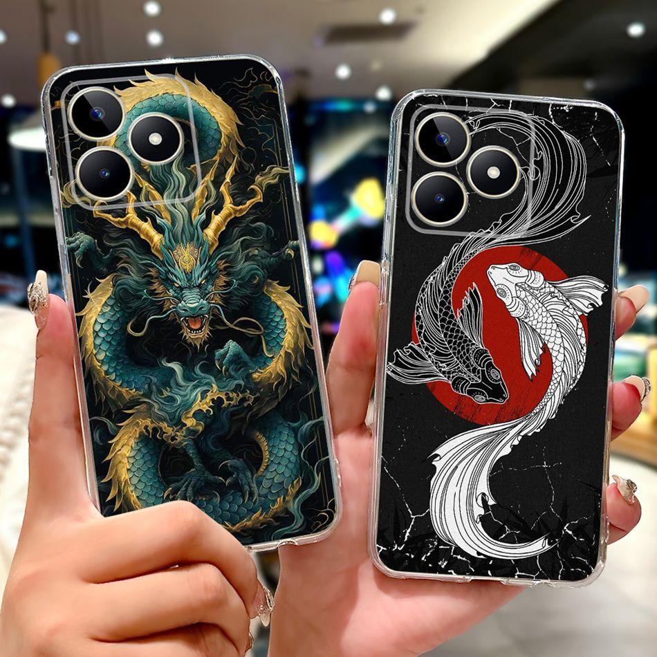 Для Realme Note 50 Модный Крутой Узор Чехол для Телефона Для Realme Note50 RMX3834 Мягкий Силикон ТПУ Чехлы