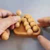 Wooden Pyramid Puzzle IQ Logic Training Brain Teaser Puzzles for Teens Adults Kids Educational Toys Mind Baffling Games