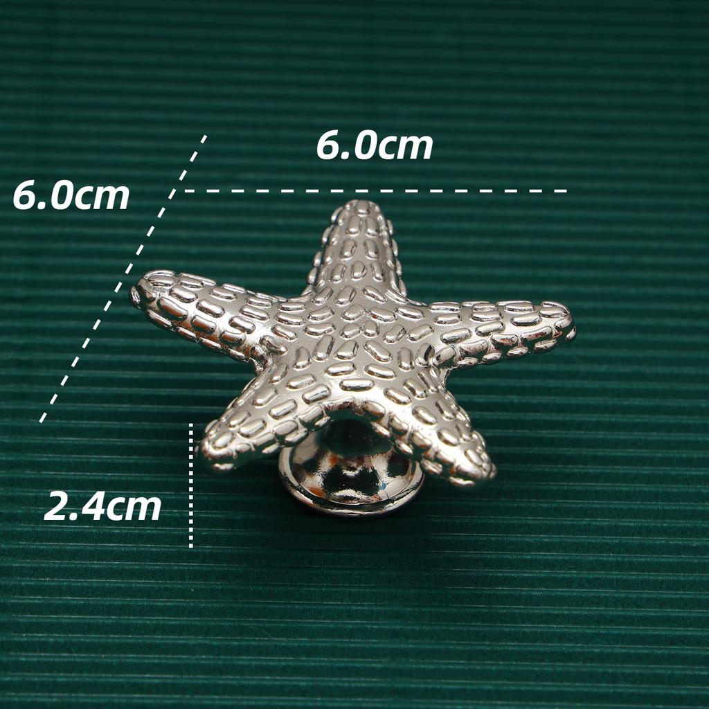 Silver Zinc Alloy Drawer Knobs Kitchen Cabinet Knobs Furniture Handles Creative Furniture Knobs for Cabinets and Drawers