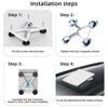 Fro Sta MINI Star-Shaped Car Magnetic Mount TL-86 Model Portable Strong-Magnet Roof-Mounted Signal Booster Screws Mini Bracket