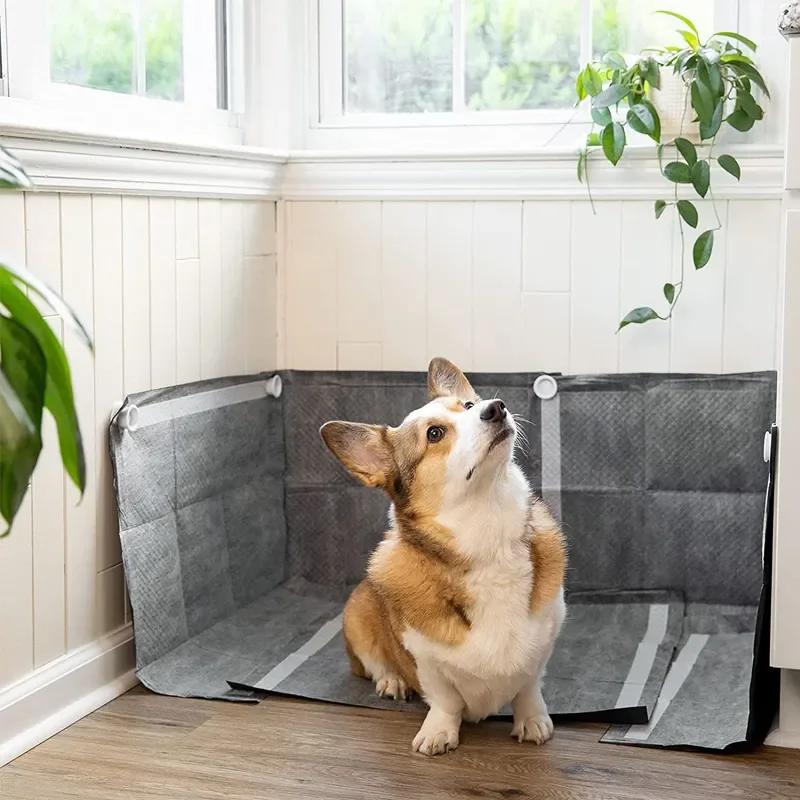 Держатель для туалета для собак, держатель для туалета с прочным клеем и магнитами, держатель для туалета для поддержания чистоты на стене дома