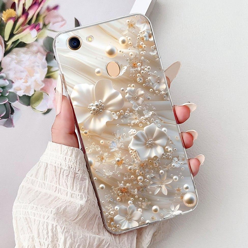 Clear Casing For Oppo F5 CPH1723 CPH1727 Cover For Oppo F5 Youth Case CPH1725 Luxury Butterfly Love Fashion Cool Lion Painted