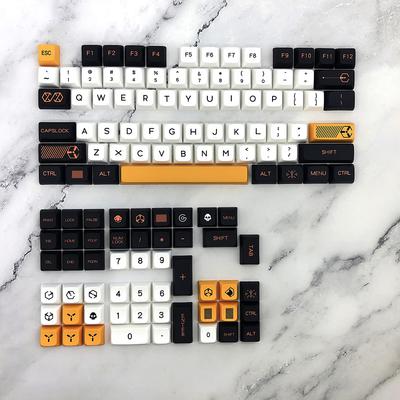 137 клавиш XDA Profile PBT Персонализированные колпачки для клавиш Cherry MX Keycap Игровая механическая клавиатура DIY Пользовательские колпачки для клавиш PBT Dye Sub