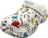 Platform Charlie Cute Cm [Peanuts] Clogs, Sandals, All-over Print, Snoopy, Brown, Woodstock, Shoes, Women's, PN8329-02, 25.0