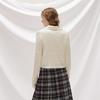 unifree French Knit Bow Cardigan