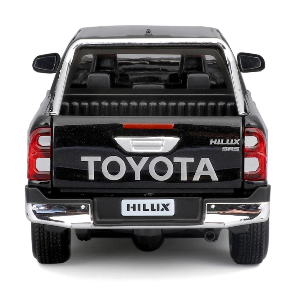 Maisto 1/27 Scale Toyota Hilux Black / Diecast Model Car, Finished Product, 32920 BK