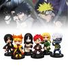 Naruto Cartoon 6pcs Character Pvc Toy Model Decoration Child Christmas Gift