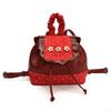Minimalist Denim Patchwork Small Backpack For Daily Use