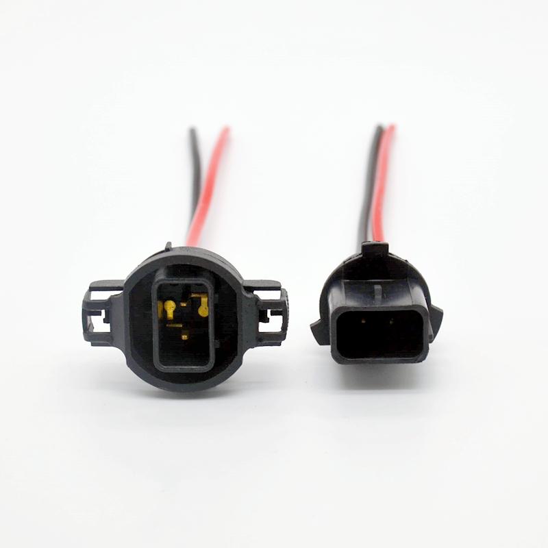 H16 5202 PSX24W PSX26W P13w держатель противотуманной фары автомобиля модификация силоприемник штекерный разъем и гнездовой контакт
