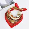 Professional Flight Attendant Small Scarf Headscarf 50 Silk Scarf Small Square Scarf Women Spring Summer Autumn Thin Fashion