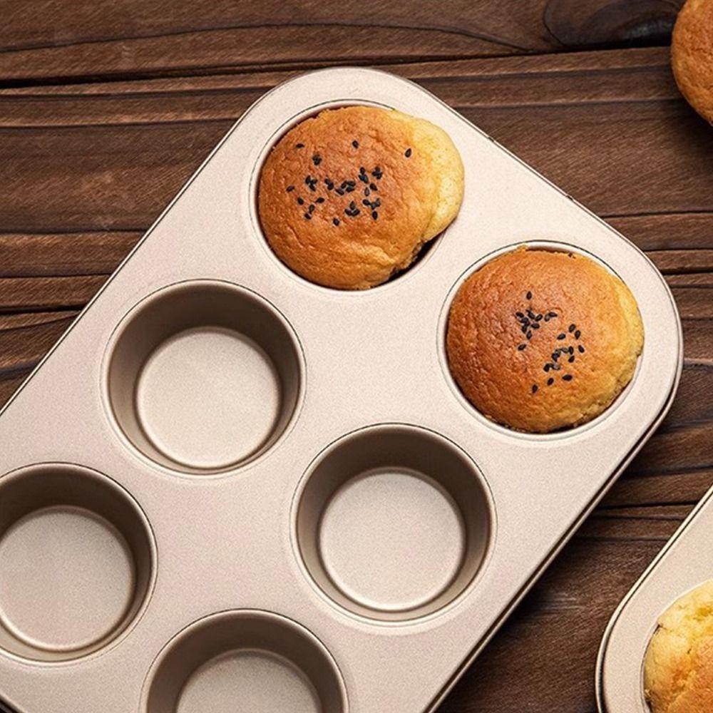 Сделай сам Маленькая форма для маффинов 4/6/9/12 ячеек Форма для выпечки кексов Поднос для десертов маффинов Принадлежности для выпечки