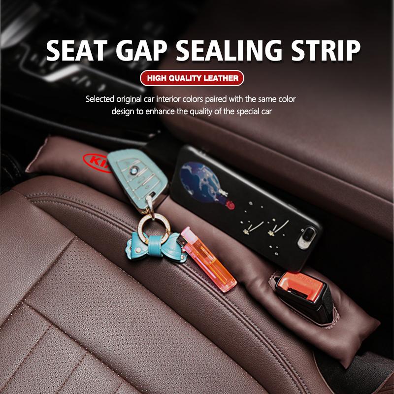 JRIH3 Car Seat Gap Plug Seam Filling Anti-Leakage Seat Side Slot Strip Pads For KIA Ceed Sportage Rio K5 K2 Optima Cerato Venga Sedona