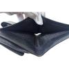 Used CHANEL Chanel Bi-fold Wallet Icon Line Black Double Snap Beautiful Condition