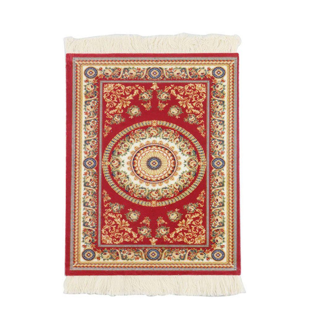 Стильный коврик для мыши, плетеный, противоскользящий, персидский коврик для мыши, коврик для планшета, коврик для мыши