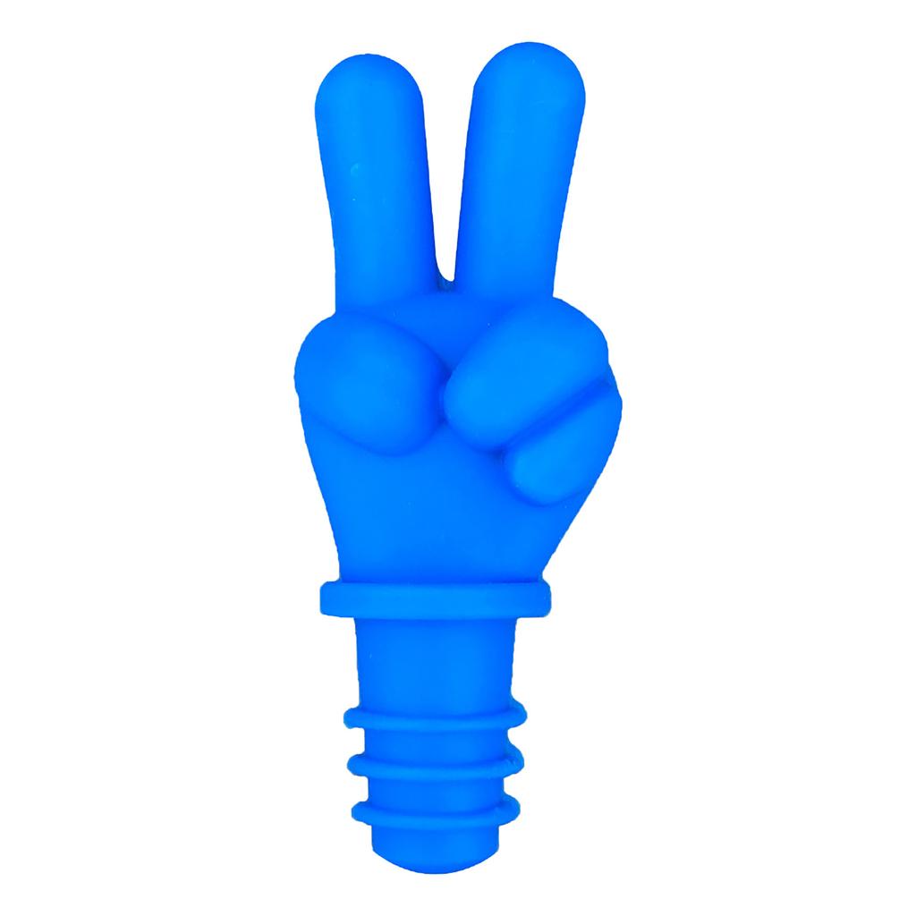 Silicone Bottle Stopper Creative Finger Shape Wine Bottle Sealer Reusable Airtight Seal for Food Storage Glass Bottles and Spice Jars