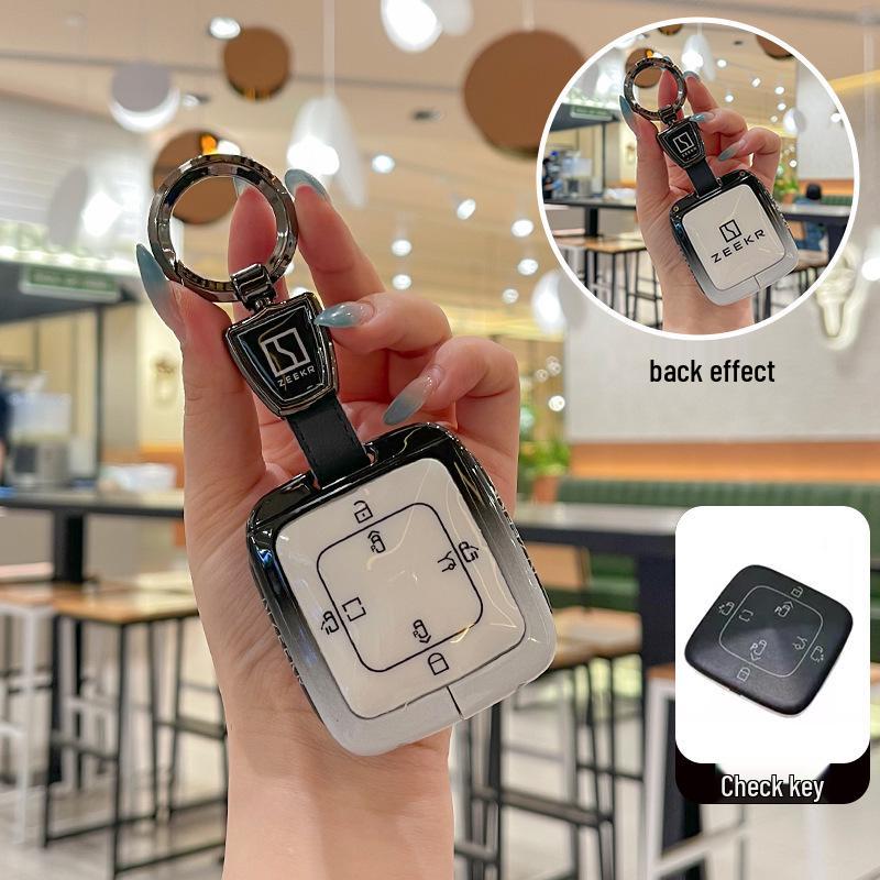 2025 Zeekr 001 Key Cover, Model 7X Car 009 Metal Shell 007GT