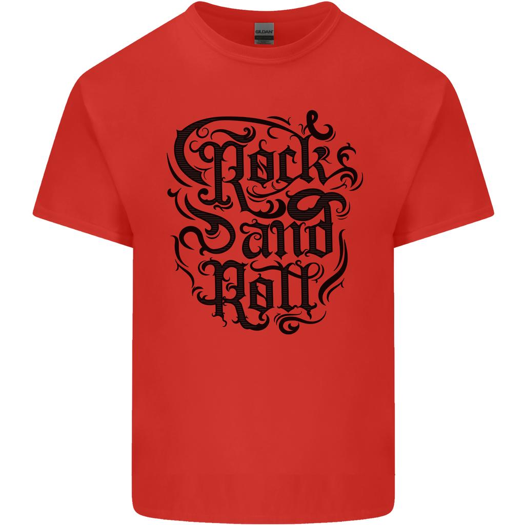 Rock and Roll Music Unisexs Light Cotton TShirt