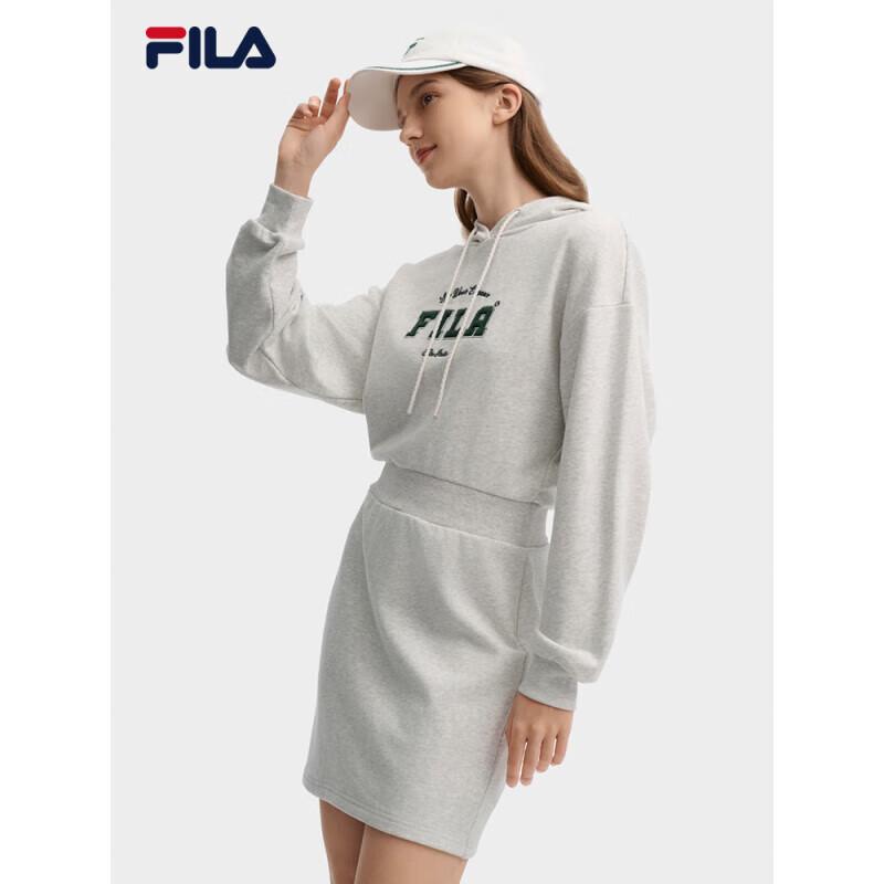 Fila Женское трикотажное платье-толстовка с капюшоном