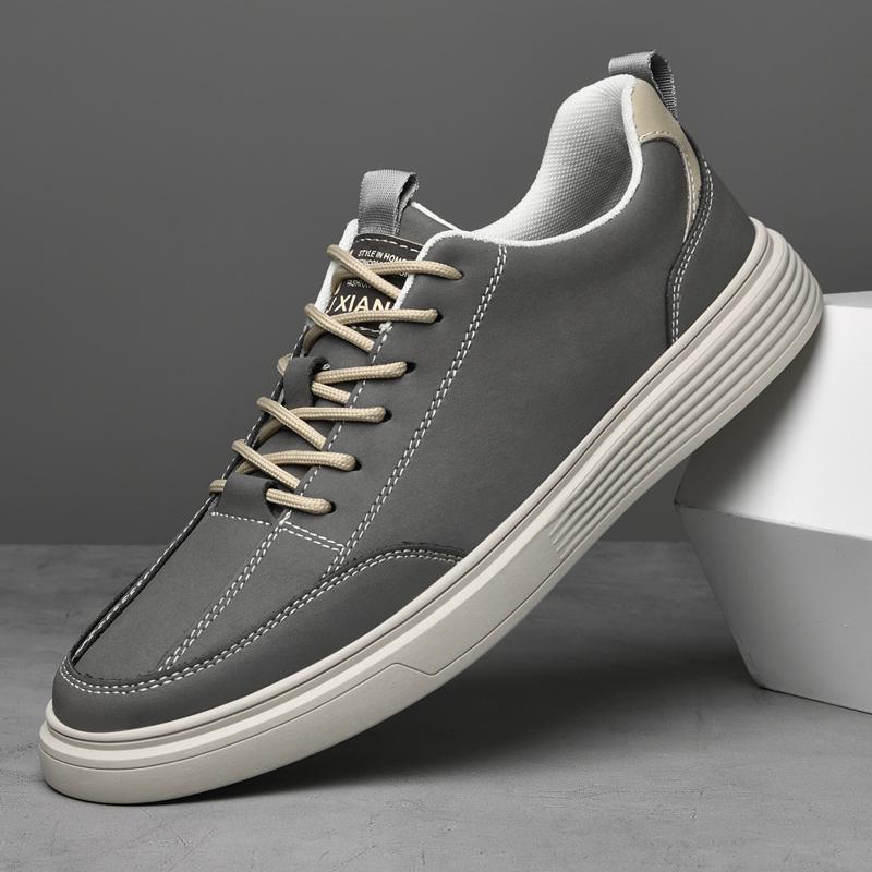 Модные брендовые мужские кроссовки из вулканизированной кожи, универсальные кроссовки для скейтбординга для мужчин, легкие спортивные кроссовки, универсальная обувь для ходьбы