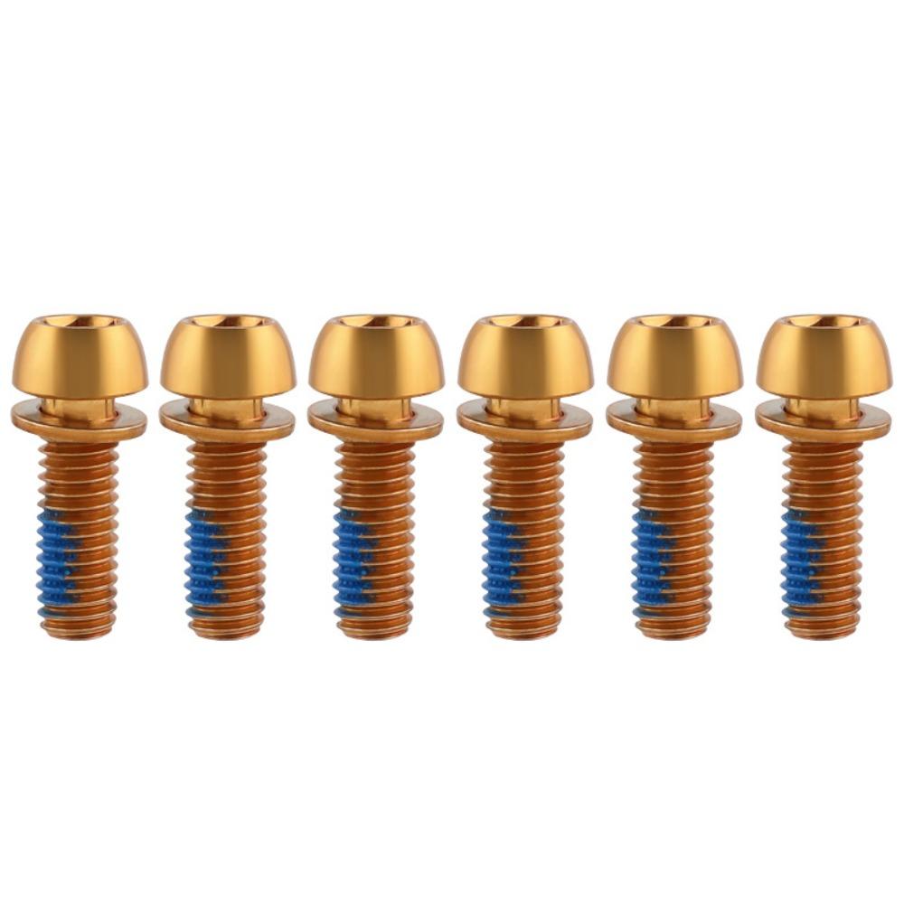 Titanium-plated Bike Handle in Bolts Stainless Steel Bicycle Disc Brake Caliper Bolt Folding