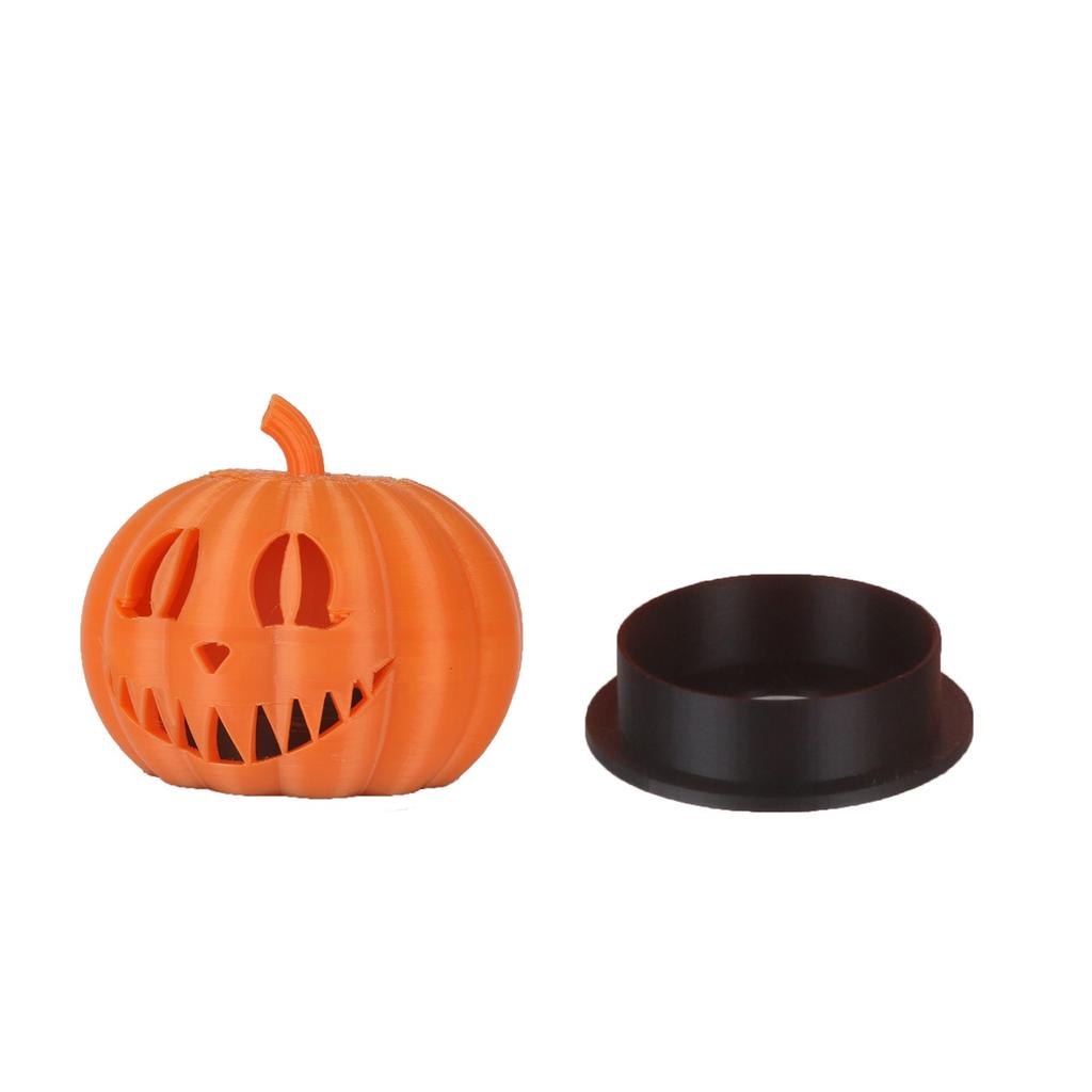 3d Printed Halloween Tealight Grimace Holder, Votive Candlesticks Holder For Halloween Table Centerpieces Party Decoration