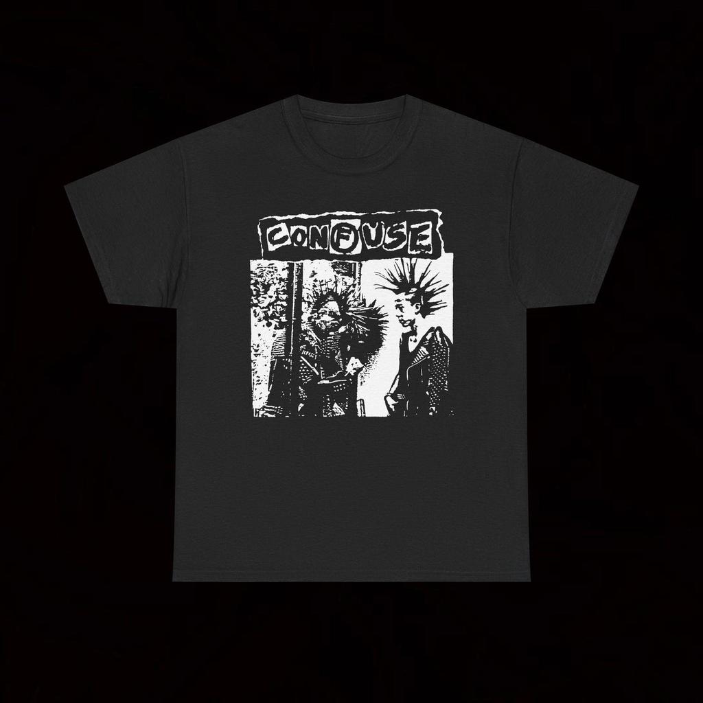 Confuse Nuclear Addicts T-Shirt Hardcore Punk Noise Crust Japan
