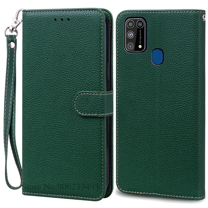 Чехол M31 для Samsung Galaxy M31, чехол, силиконовый кожаный флип-чехол для Samsung M31, чехол для телефона M 31 M315F, чехол, чехол, Fundas
