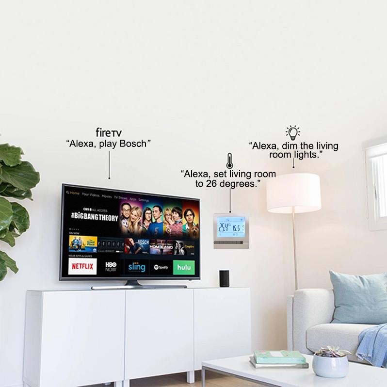 Термостат Tuya умный дом умный дом пульт дистанционного управления температурой умный термостат Alexa Google Home 95 ~ 240 В переменного тока