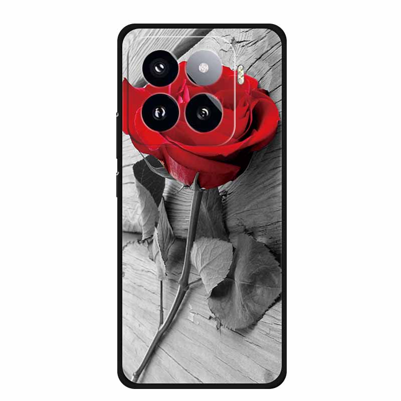 Для Xiaomi 15 Pro Чехол Роскошный Мягкий Силиконовый Задняя Крышка из ТПУ Чехлы для Телефона для Xiaomi 15 5G Защитный Новый Милый Красивый Бампер Coque