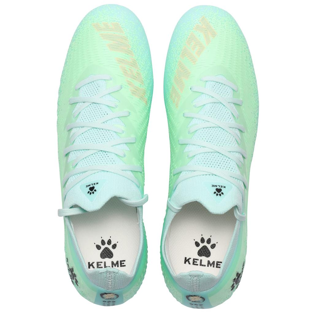 Kelme MG Men's Soccer Shoes, Training Shoes, Junior and Adult Soccer Cleats, Fashionable (Green, Size 26.5 Cm)