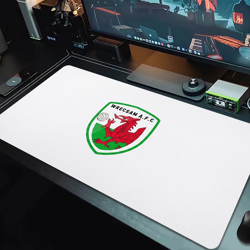 Коврик для мыши Wrexham AFC Большой игровой коврик для стола Нескользящий коврик для ноутбука и планшета XXL Игровой коврик для мини-ПК С заблокированным краем_xia
