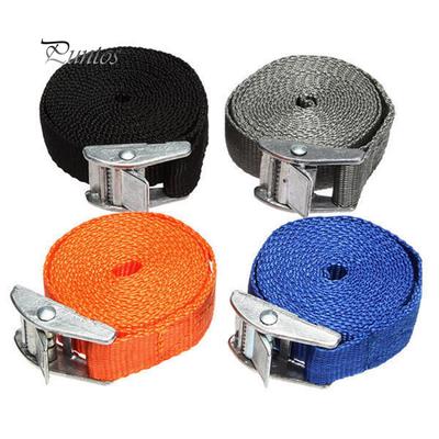 2,5 м сверхпрочная металлическая сумка для багажа с кулачковой пряжкой, нейлоновый ремень с завязками