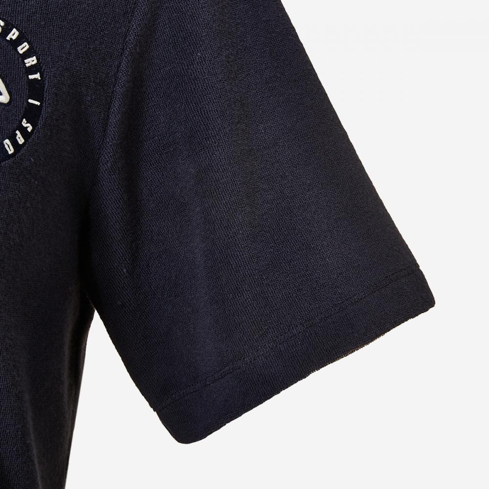 Fila Женская футболка с воротником из хлопчатобумажной махровой ткани fs2Tsg2452f Ina