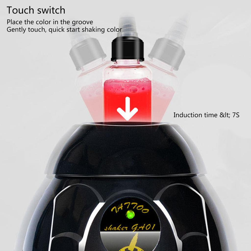Мини-миксер Vortex для пигментных чернил для татуировок, миксер для лака для ногтей, мешалка для пигментных чернил для татуировок, прочное нескользящее основание