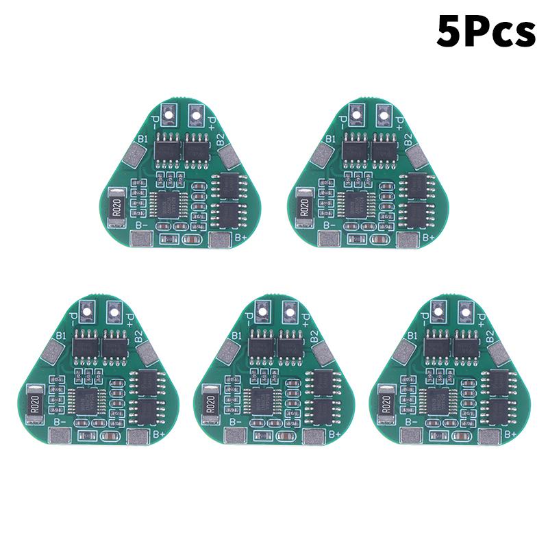 1/3/5 шт. 3S 12 В Плата защиты литиевой батареи 18650 11,1 В 12,6 В Защита от перезаряда и переразряда 8 А 3-элементный аккумуляторный блок Литий-ионный