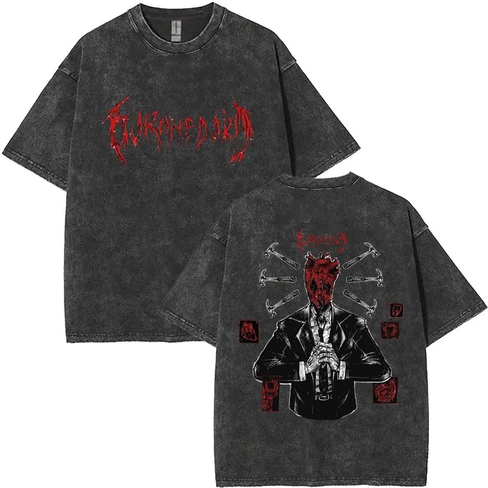 Anime Dorohedoro Kaiman Graphic Print TShirt Men Women Cotton Gothic Streetwear Hip Hop Fashion Summer Casual Oversized New Tee