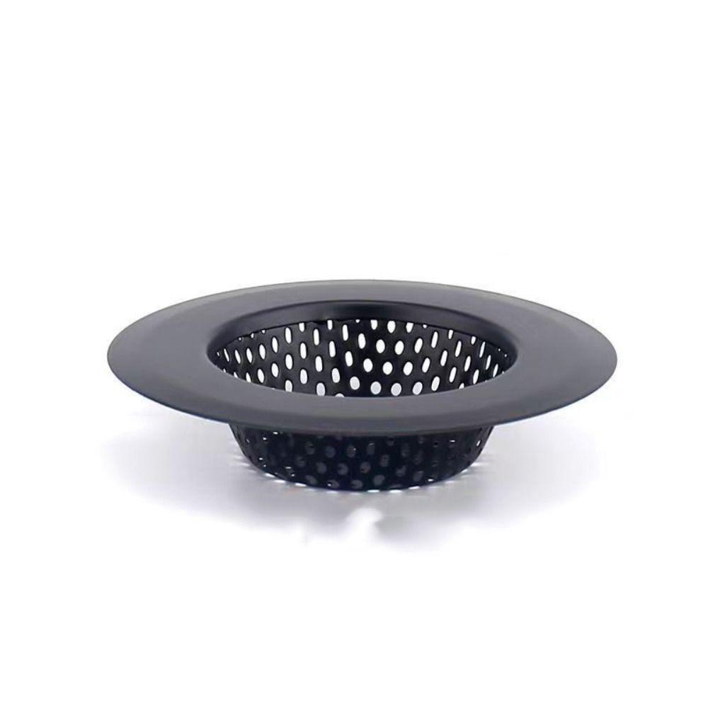 Черный фильтр для кухонной мойки из нержавеющей стали, противозасоряющийся фильтр для сливного отверстия, фильтр для бассейна