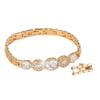 Fashion Design Classic Simple Cold Style Inlaid Zircon Elegant Adjustable Bracelet