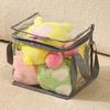 Прозрачная сумка для хранения игрушек, большая вместимость, водонепроницаемая, легко моющаяся, сумка на молнии, многофункциональный прозрачный контейнер для хранения