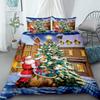 Christmas Duvet Cover Christmas Tree Bedding Set With Zipper 1 Duvet Cover 2 Pillow Case Women Teens Holiday Gifts Bedroom