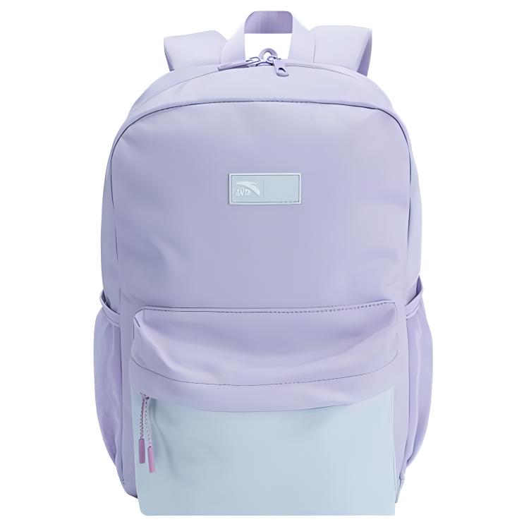 New Anta Life Collection Fabric Backpack Regular Unisex Fresh Purple 192348151-3